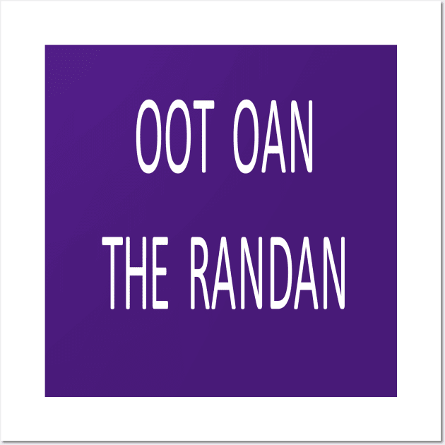 Oot oan the randan, transparent Wall Art by kensor